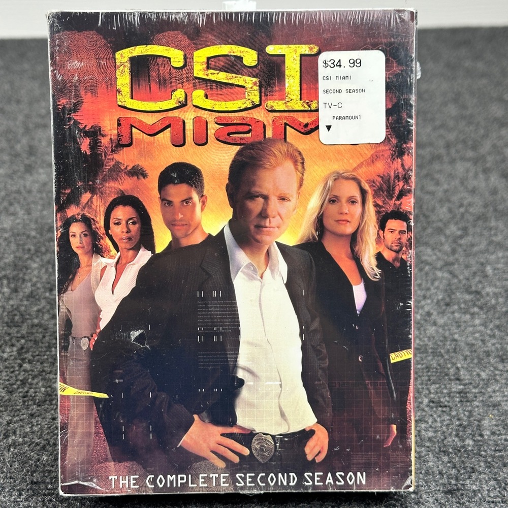 CSI Miami The Complete Second Season DVD Box Set New Sealed 097368862043